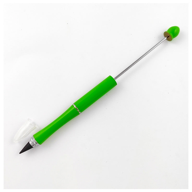 Wholesale Beadable Pencil Metal  DIY for Beaded Pen With Eraser